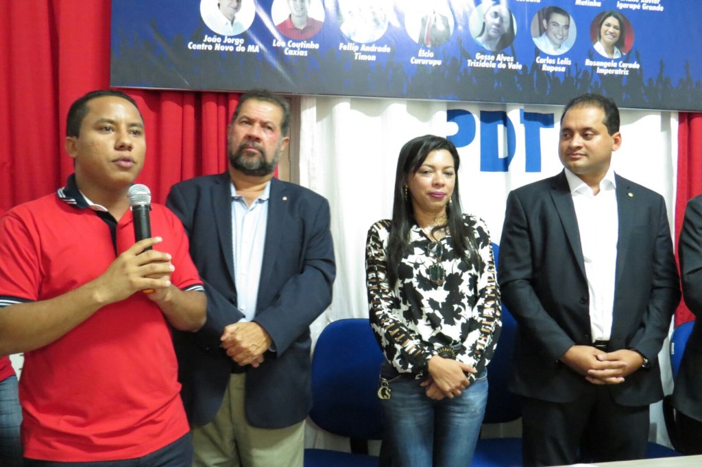 Raimundo Penha teve pré-candidatura lançada com presença de Carlos Lupi e Weverton Rocha
