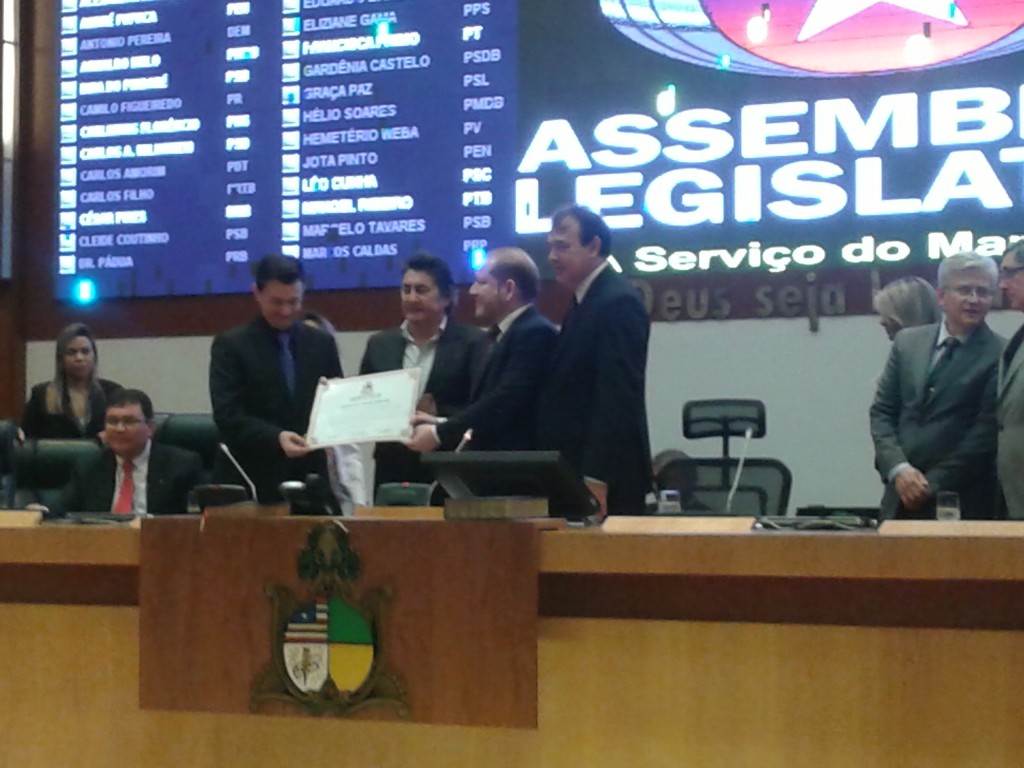Leonardo Sá recebeu Título de Cidadão Maranhense