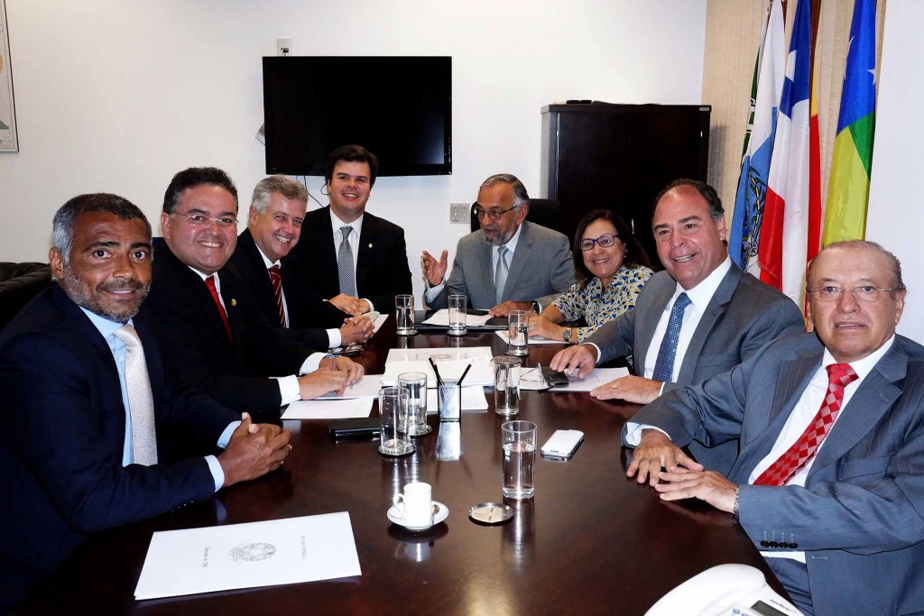 Roberto Rocha participou de reunião do PSB
